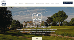 Desktop Screenshot of galtcountryclub.com